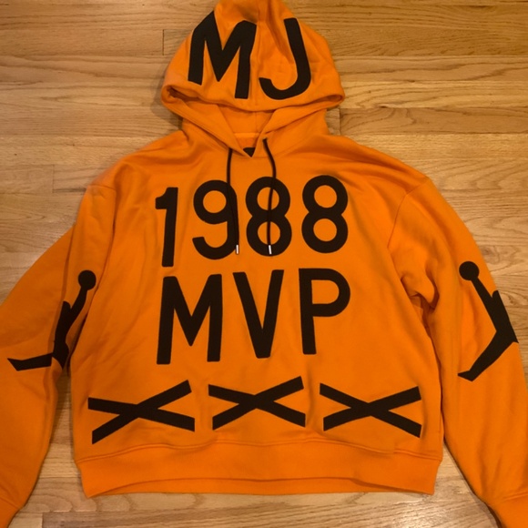 Air Jordan x Nina Chanel Abney Hoodie Orange Size XXL NEW WITHOUT TAGS - Picture 3 of 11